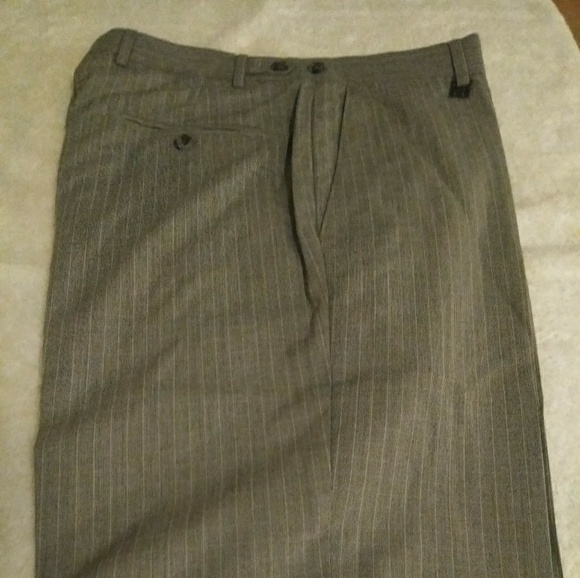 MEN HAGGAR DRESS TROUSER - Picture 1 of 7